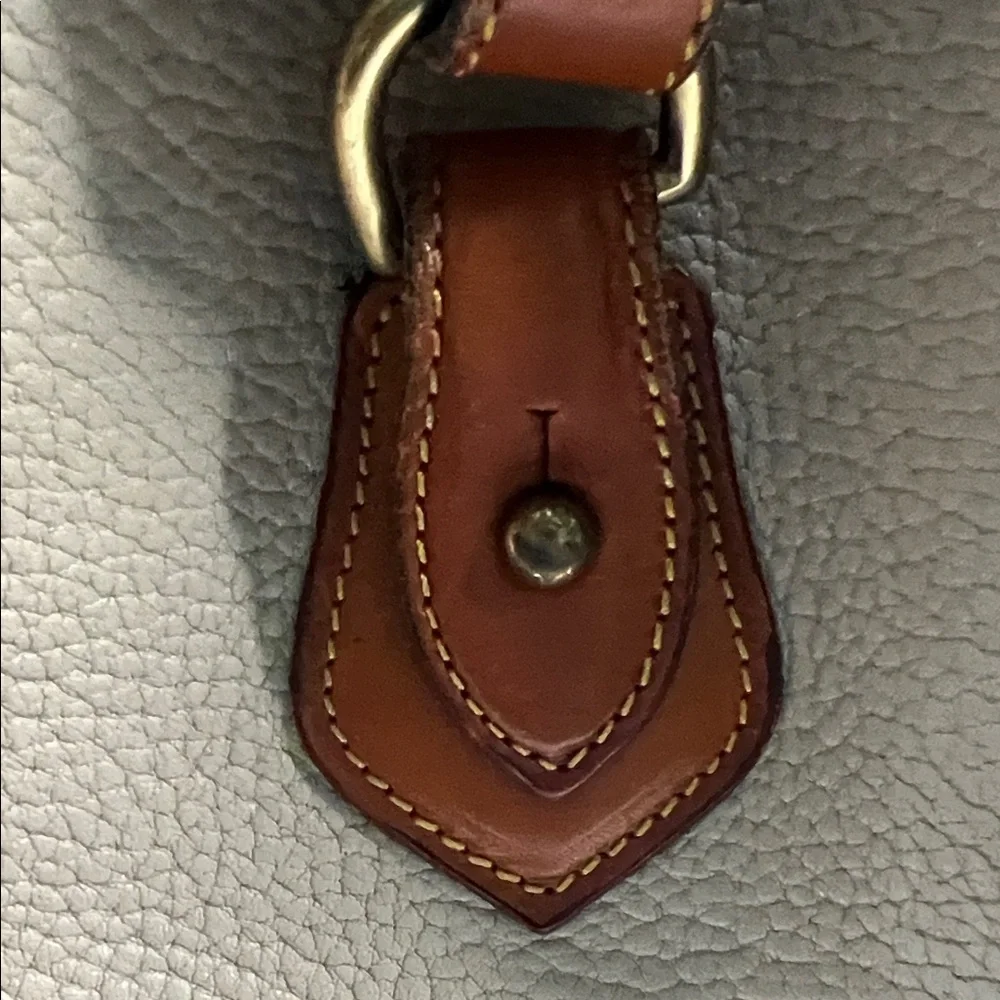Dooney & Bourke Brown Leather Briefcase